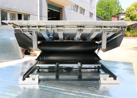 25000-45000 LBS airbag dock leveler dla drzwi sekcjonalnych