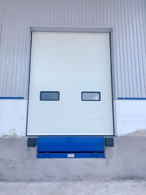 40 mm grubości Panel drzwi Sekcjonalne drzwi przemysłowe do wejścia