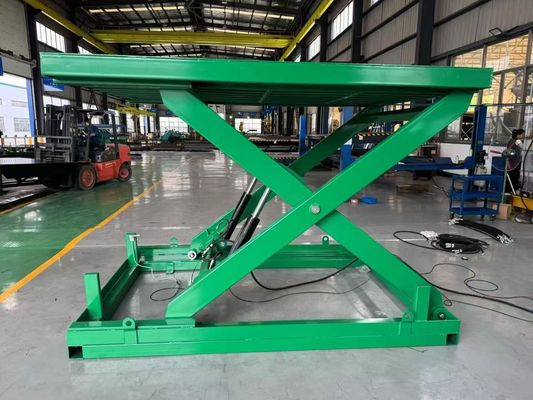 Regulowana platforma nożycowa hydrauliczna do zadań ciężkich, zaprojektowana z myślą o stabilności obciążenia i bezpieczeństwie