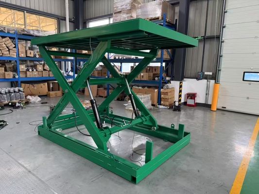 Stały hydrauliczny stolik podnośny z nożyczkami 500 kg dla zatoki Laoding