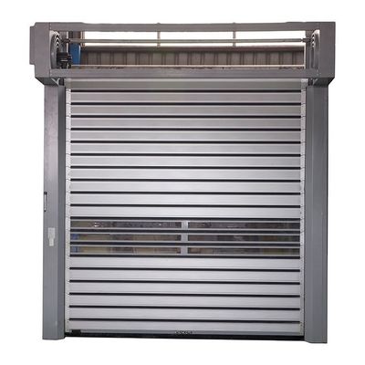 Przemysłowe drzwi zabezpieczające z aluminium
