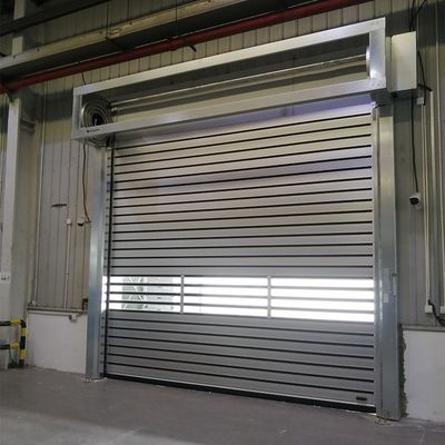AC 380V Inteligencja Przemysłowa Aluminiowa Drzwi Ochronne, Zewnętrzne Drzwi Ochronne