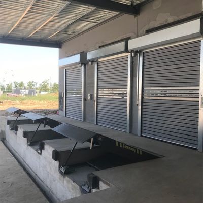 220V zewnętrzny aluminiowy rolety biały przycisk automatyczne drzwi rolkowe
